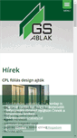 Mobile Screenshot of gsablak.hu